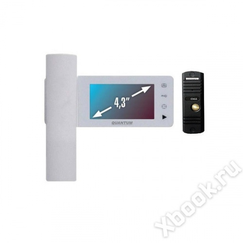Quantum QM-434C_SET2(белый) вид спереди