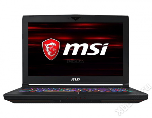 Игровой ноутбук MSI GT63 8RG-001RU Titan 9S7-16L411-001 вид спереди