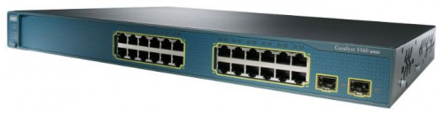 Cisco WS-C3560V2-24TS-S вид спереди