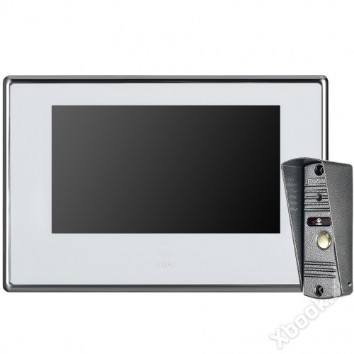 O'ZERO VD-072M(White)+ADS-700 (Silver) вид спереди