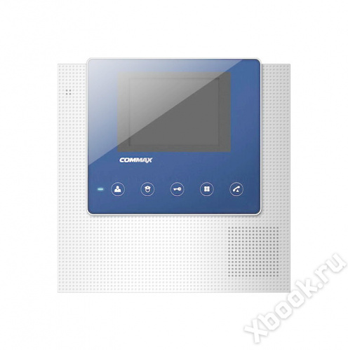 Commax CDV-35U синий вид спереди