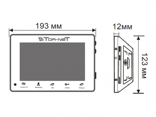 Tornet TR-29 IP W/412Bl задняя часть