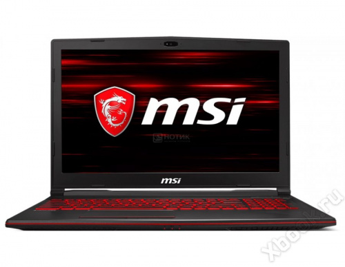 MSI GL63 8RD-471XRU 9S7-16P612-471 вид спереди