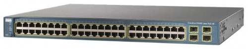 Cisco WS-C3560G-48TS-E вид спереди